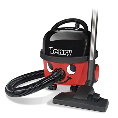 Image of Henry HVR 160 11 Bagged Cylinder Vacuum, 620 W, 6 Litres, Red and Black (Renewed)