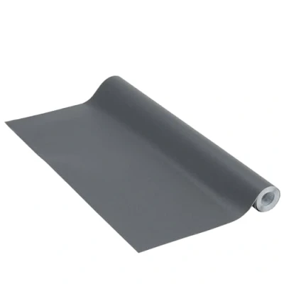 Image of Venilia adhesive foil, furniture foil wallpaper, self PVC, 67.5 cm x 2 m, 160 µm (thickness 0.16 mm), 53308, anthracite matt