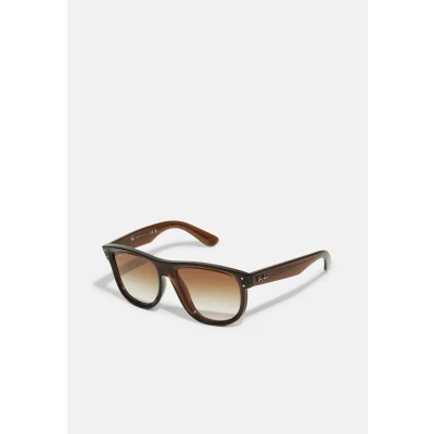 Image of Ray Ban Boyfriend Reverse Sunglasses, Men&#039;s, Size: 56, Brown