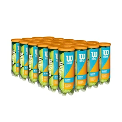 Image of Wilson Prime All Court Tennis Ball 1 Case (72 Balls)