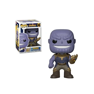 Image of Funko POP! Marvel: Avengers Infinity War Thanos Collectable Vinyl Figure Gift Idea Official Merchandise Toys for Kids &amp; Adults Movies Fans Model Collectors and Display