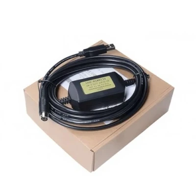 Image of Washinglee USB ACAB230 Programming Cable for Delta PLC DVP EX ES EH EN Series, Replacement, 6 FT