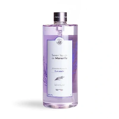 Image of La Maison du Savon de Marseille French Liquid Soap Hand Wash Lavender 1 Litre
