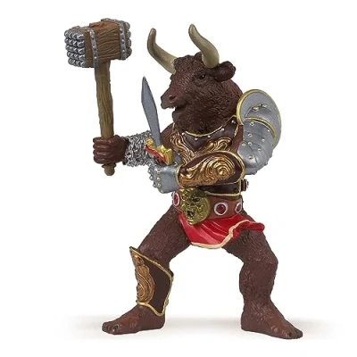 Image of Papo MEDIEVAL FANTASY Tiere 38931 Minotaur Figurine, Multicolour