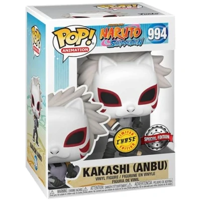 Image of Funko Pop Naruto Shippuden Anbu Kakashi (Masked) Chase Figure (AAA Anime Exclusive)