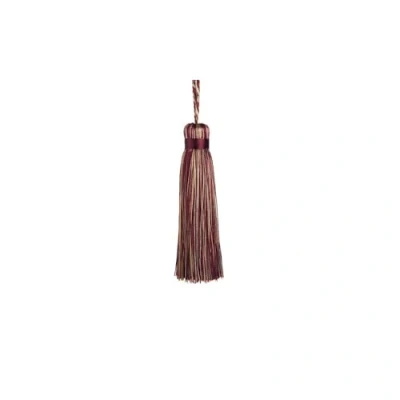 Image of Florentine Key Tassels (Wine/Gold)