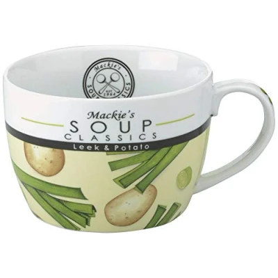 Image of Clare Mackie Leek and Potato Soup Mug