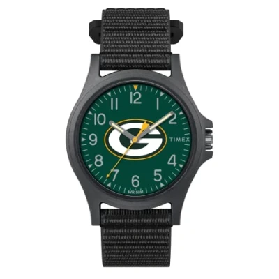 Image of Timex Men&#039;s NFL Pride 40mm Watch, Green Bay Packers, One Size, Packers Tribute Collection