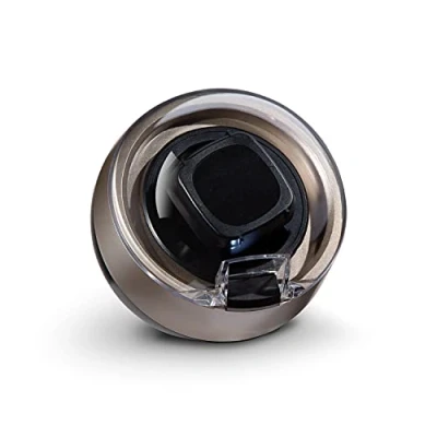 Image of Klarstein St. Gallen ll Watch Winder Left/Right or Bidirectional Running, 4 Programmes: 650/900 / 1200/1500 Revolutions Per Day, Switchable LED Lighting, Touch Control Panel, Colour: Blue
