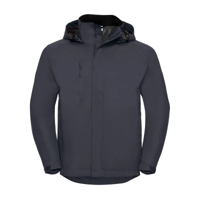 Image of Russell Athletic Mens Hydraplus 2000 Waterproof Jacket (French Navy) Nylon Size 2XL