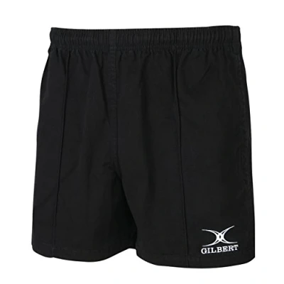 Image of Gilbert Rugby Adult Kiwi Pro Short Size XL Color Black