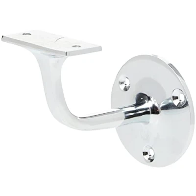 Image of Merriway® BH01804 Handrail Bracket, 63mm (2.5 inch) Polished Chrome