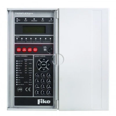Image of Fike Twinflex Pro 2 Wire 8 Zone Fire Alarm Control Panel 505 0008 Domestic/Commercial Use