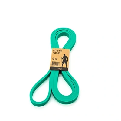 Image of Vertical Elastic Resistance Band Green 15kg