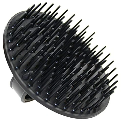 Image of Jack Dean by Denman (Black) Scalp Massager and Detangling Hair Brush For Thick or Thin Hair, Curly Straight Use in the Shower Bath Head Beard Scrubber Women Men, D6