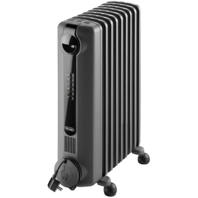 Image of De&#039;Longhi Radia S Radiator, Oil Filled, 1.5kW, TRRS0715E.G Grey