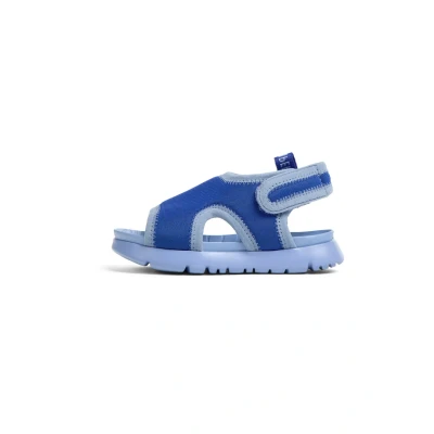 Image of Camper Oruga Walking sandals for kids, Size: 260, Mittelblau shoes