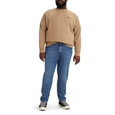 Image of Levi&#039;s Men&#039;s 512 Slim Taper Big &amp; Tall Jeans, Medium Indigo Worn In, 40W / 32L