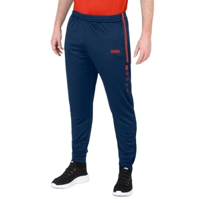 Image of JAKO Men&#039;s Trainingshose Active Trouser, Navy/Flame, S