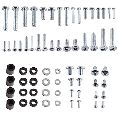 Image of Inbrackets Universal Tv Bracket Screws Bolt Washer Spacer Spares Pack Kit for wall mounts compatiable with Vesa M4 M5 M6 M8 TOTAL 68PCS (68 Pcs)