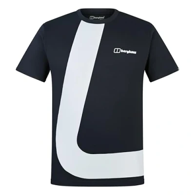 Image of Berghaus Men&#039;s Travlek T Shirt, Black/Black, 3XL
