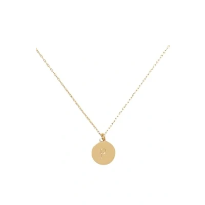 Image of Kate Spade New York P Mini Pendant, Gold