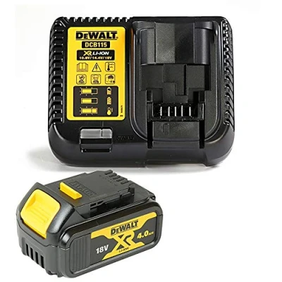 Image of DeWalt DCB182 18V 4.0Ah Battery + DCB1104 Li Ion Multi Voltage Charger