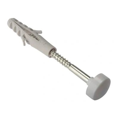 Image of ForgeFix W.C. Fixing Kits M6 x 80mm Nylon Plug, Zinc Plated Screw Bag 2