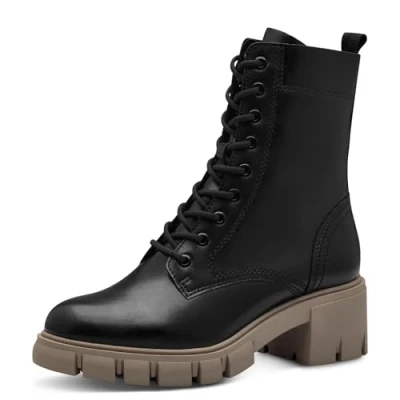 Image of Tamaris Women&#039; 1 25272 41 Fashion Boot, Black Combined, 3.5 UK