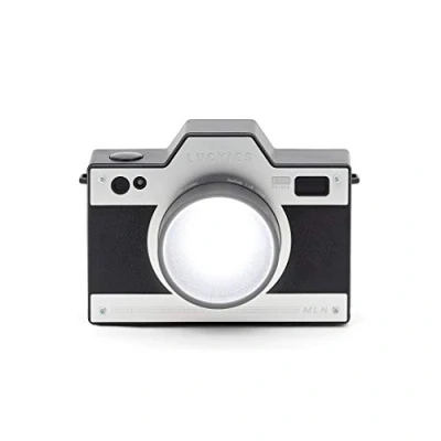 Image of Camera Night Light Retro Shaped Rechargeable USB Kids LED