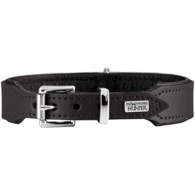 Image of Hunter Hundehalsband Basic, 35 39,5 cm, black