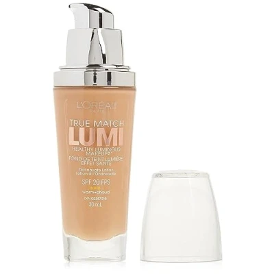 Image of L&#039;Oreal Paris True Match Lumi Healthy Luminous Makeup, Natural Beige, 1 Fluid Ounce