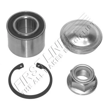 Image of Wheel Bearing Kit Fits: Nissan Micra, Ren Clio Rear
