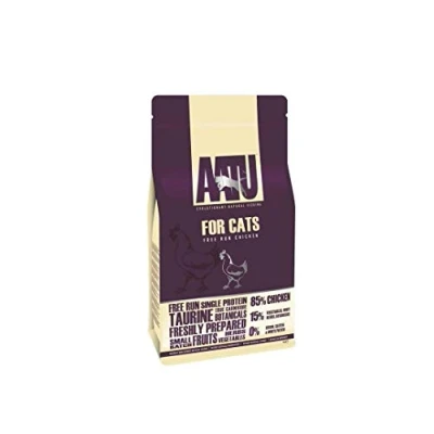 Image of AATU 85/15 Complete Dry Cat Food, Chicken 1kg High Protein, Grain Free Recipe, No Artificial Ingredients