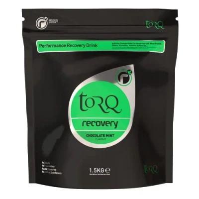 Image of TORQ Recovery Drink Chocolate Mint Rapid Powder Whey Protein Isolate/Glutamine/Ribose Post Workout Powder, 11.5 g of Protein, 30 Servings 1.5kg