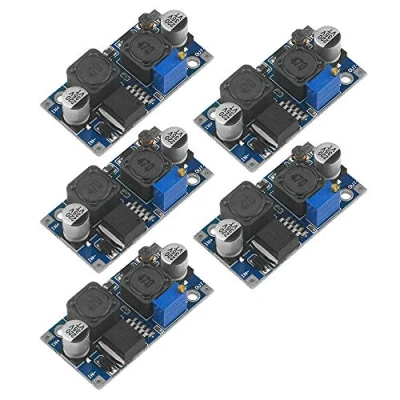 Image of BGTXINGI 5PCS XL6009 DC Buck Boost Voltage Converter Power Module 4A 400KHz Adjustable Switch 3.8 30V to 1.25 35V Supply for Solar Panel