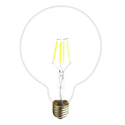 Image of 4 W LED Bulb Replaces 30 G125 Screw E27 Retro Edison Vintage Globe Bulb, Non dimmable Cool White 6000 k for Decoration, Nostalgia Lighting, 220V