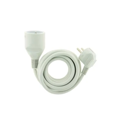 Image of 16A HO5VV F 3G1 Household Extension Cable 1.90 m White