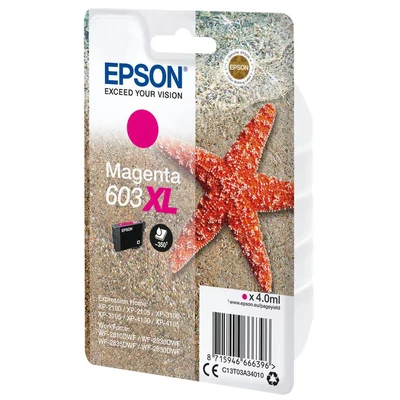Image of Epson C13T03A34010 ink cartridge 1 pc(s) Original High (XL) Yield Magenta