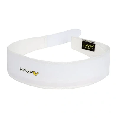 Image of Halo Headband Sweatband Velcro White