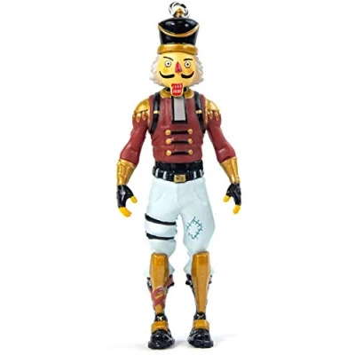 Image of Numskull Official Fortnite Crackshot 3D Christmas Tree Decoration Ornament Yellow Hanging Decor, 5056280425298