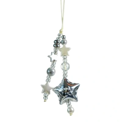 Image of [Lerpwige] Fashion Star Pendant Keyring Y2k Keychain Phone Charm Car Key Ring Bag Handbag Decoration Women Girl