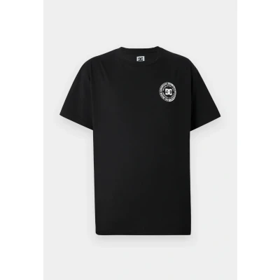 Image of DC Shoes Corpo Unisex Print Tshirt, Size: Small, Black
