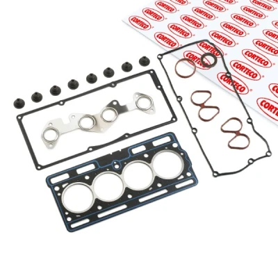 Image of 7701469326, 7701472249, 7701472955 Gasket Set, cylinder head CORTECO 417987P with gasket, camshaft seal, valve stem seals