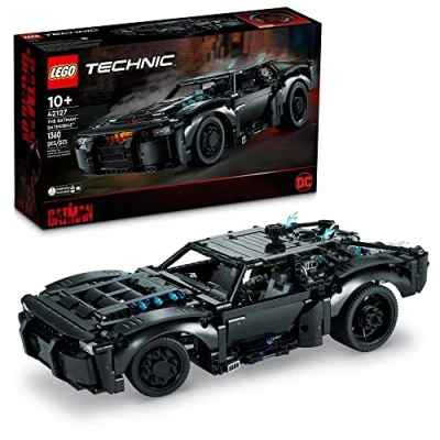 Image of LEGO Technic The Batman Batmobile 42127 Building Kit; Make a Model Replica of Batmobile; for Ages 10+ (1,360 Pieces)