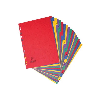 Image of Elba Heavyweight 225gsm Pressboard Dividers Europunched 400007514