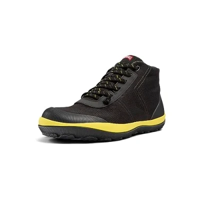 Image of Camper PEU Pista GM Laceup ankle boots, Men&#039;s, Size: 8, Schwarz Textile