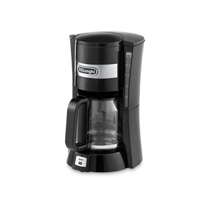 Image of De&#039;Longhi Filter Coffee Machine, 1.25 Liters, Auto shut off and Anti Drip system, ICM15210.1 Black
