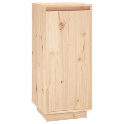 Image of vidaXL Solid Wood Pine Shoe Cabinet Wooden Home Organiser Rack Shelf Hall Storage Hallway Living Room Bedroom Furniture