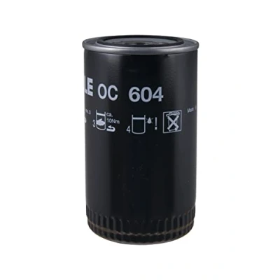 Image of 70511537 Oil Filter MAHLE ORIGINAL OC 604 M27x2 Spin on DAF: LF 55, CF